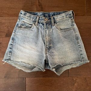 brandy melville jean shorts